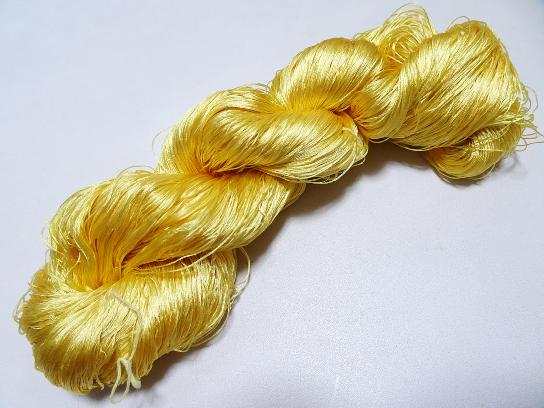 Japanese Vintage 6 Loose-Twist Silk Threads 19250