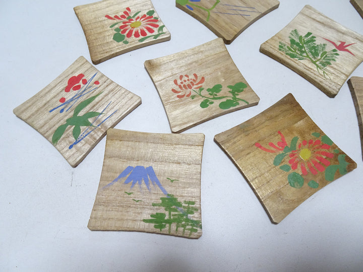 Vintage Japanese Wooden Thread Spools 10sets 17454