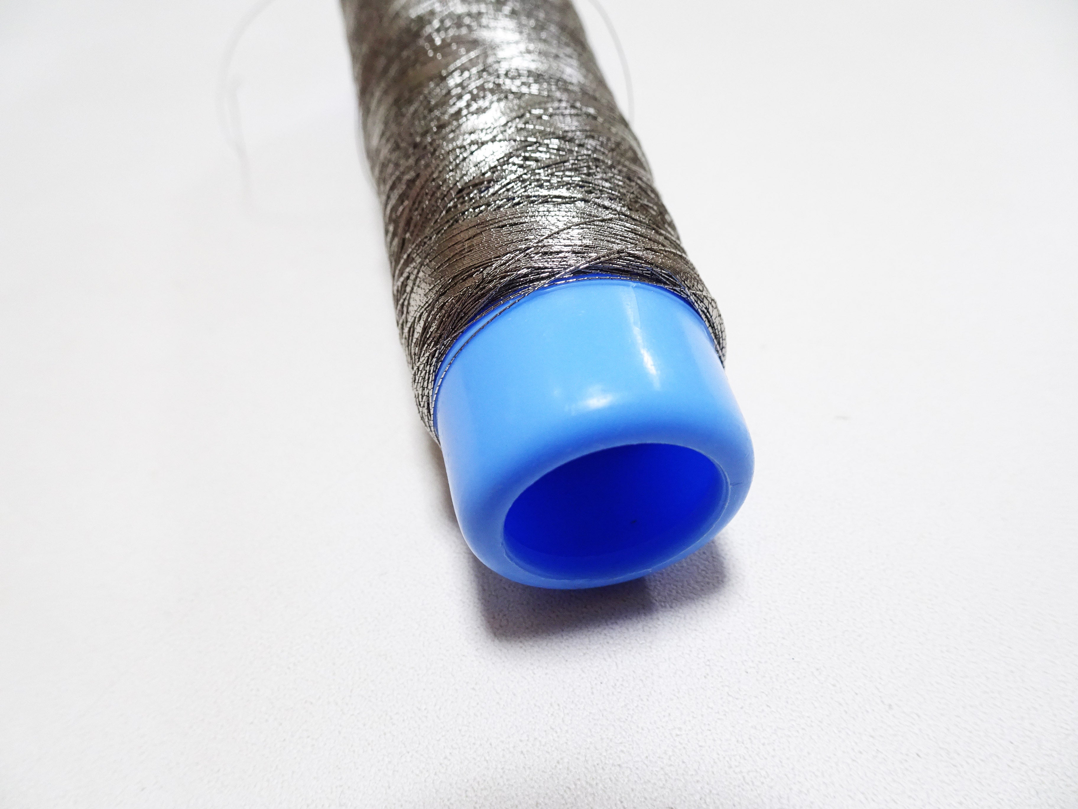Japanese vintage Super rare Superb Real Platinum leaf thread embroidery 1  0.16mm