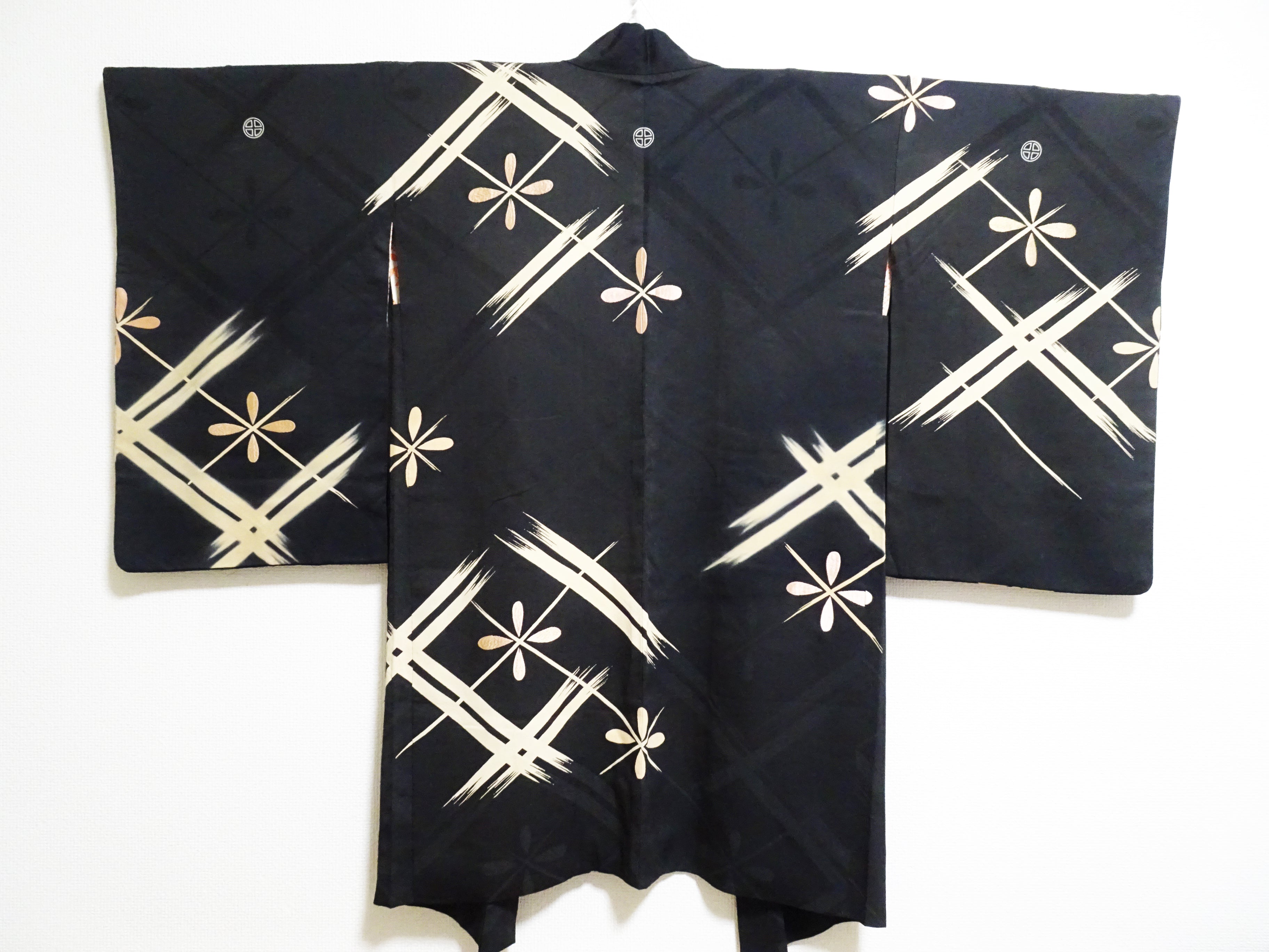 Japanese Antique high quality Super Rare Musou(reversible) Haori  7456