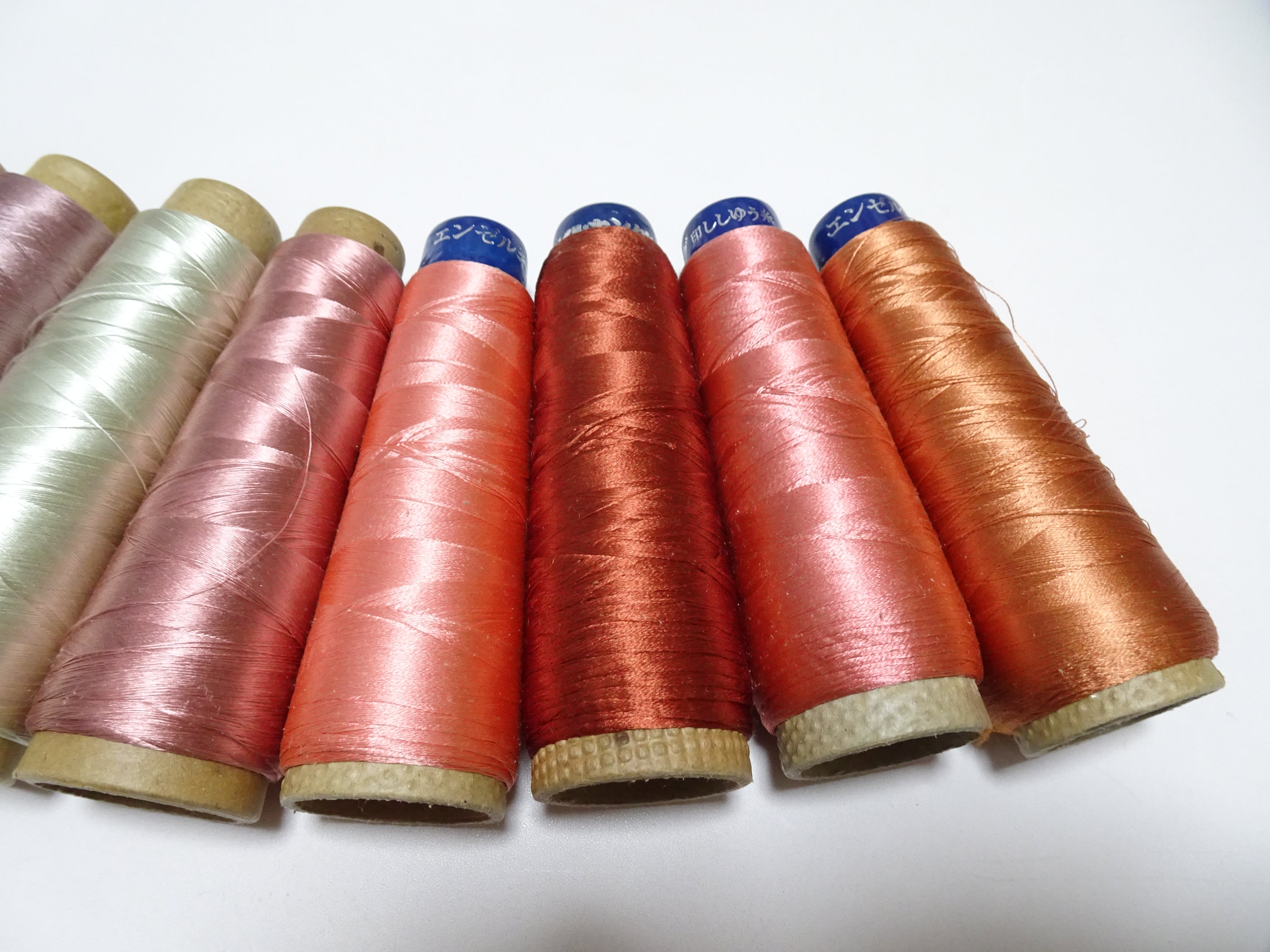 Special Price!! Japanese vintage silk thread 10sets embroidery Over 6,000 meters  16368