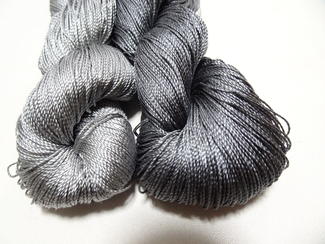 Japanese Vintage Strong Twisted Silk Thread 2sets Embroidery & Weaving 15598