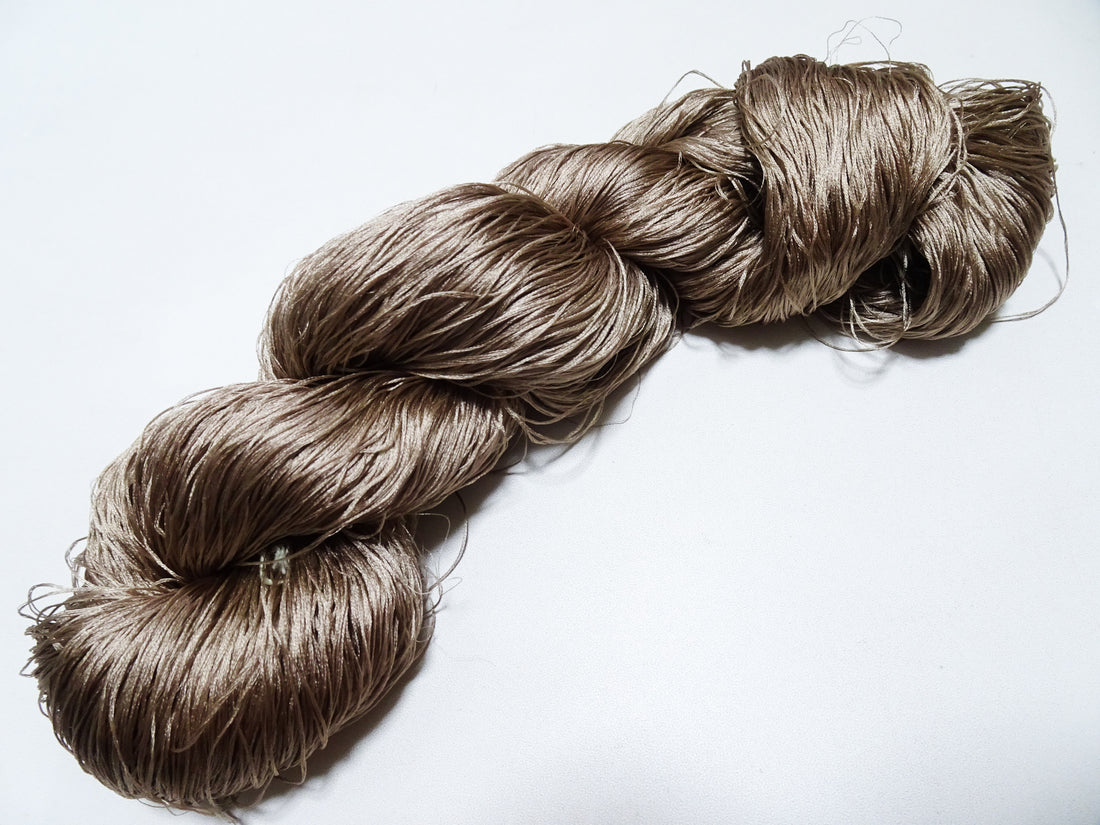 Japanese Vintage 6 Loose-Twist Silk Threads 19251