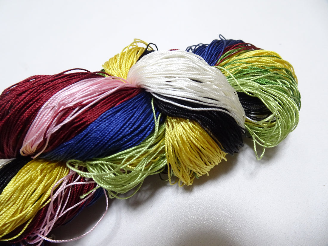 Japanese Vintage Silk Thread Embroidery 16622
