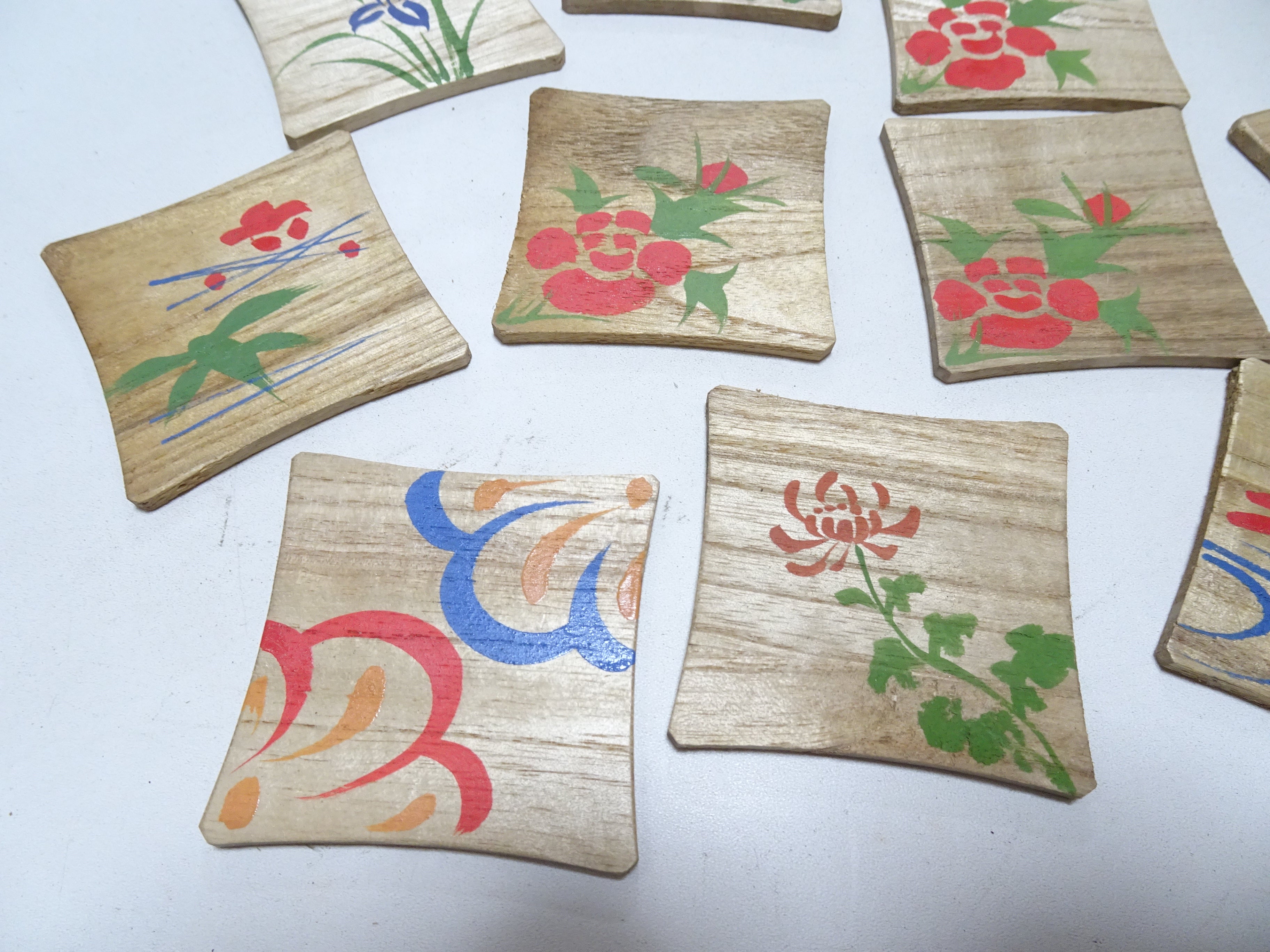 Vintage Japanese Wooden Thread Spools 10sets 17455