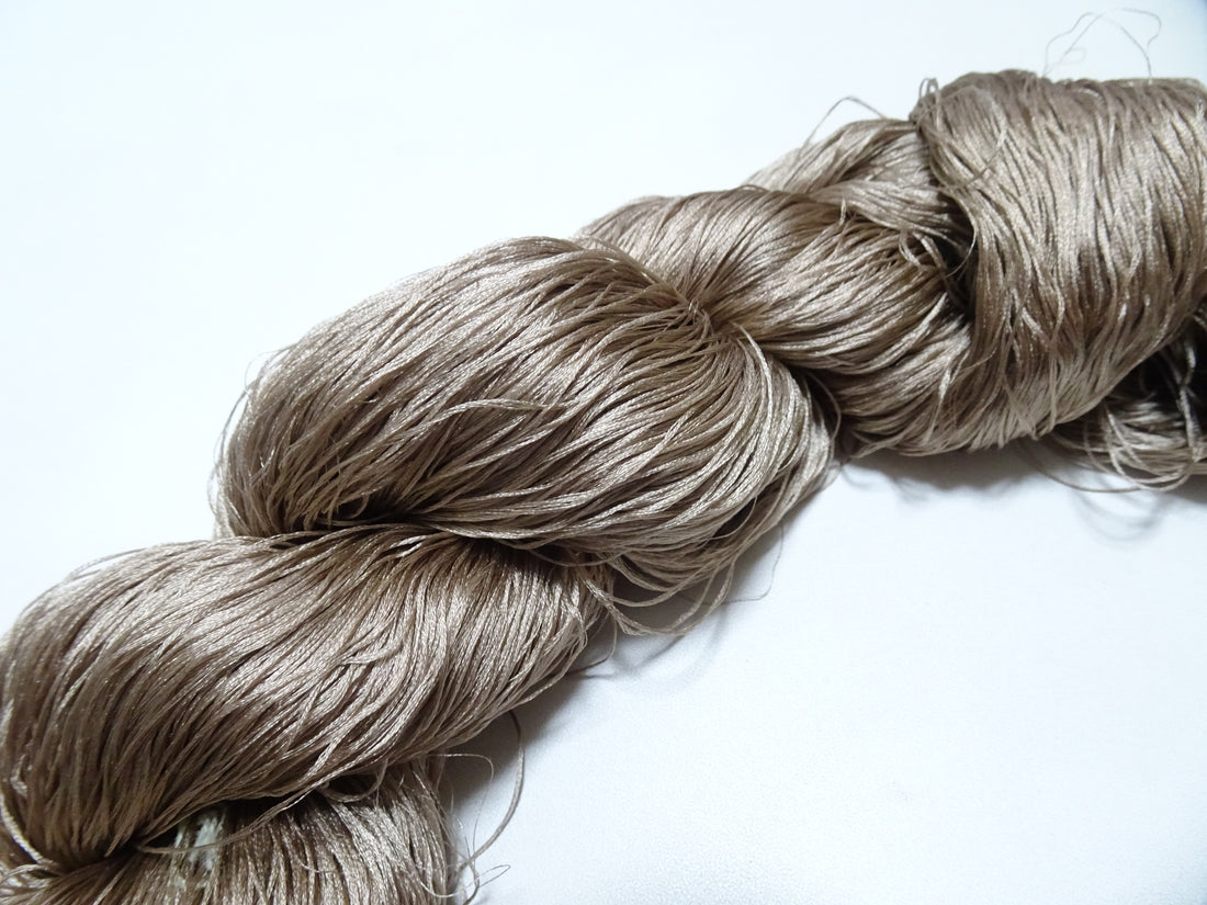 Japanese Vintage 6 Loose-Twist Silk Threads 19251