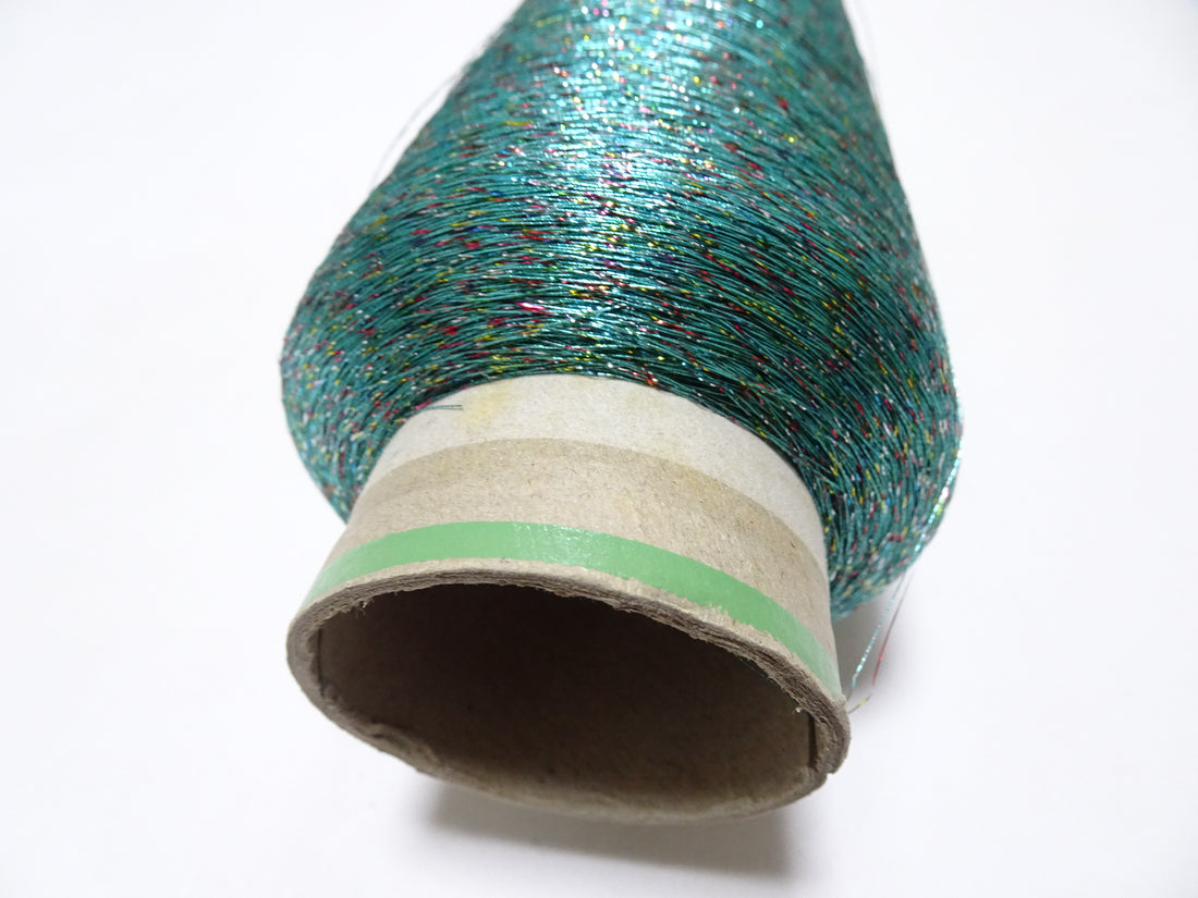 Super Special price! Japanese vintage metallic lame thread embroidery 5000M 9346