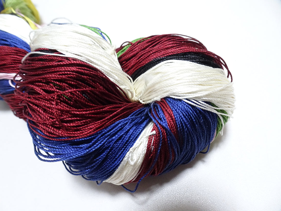 Japanese Vintage Silk Thread Embroidery 16622