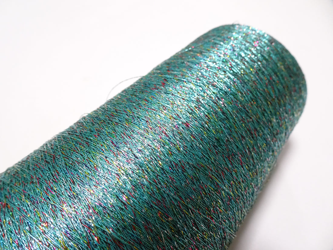 Super Special price! Japanese vintage metallic lame thread embroidery 5000M 9346