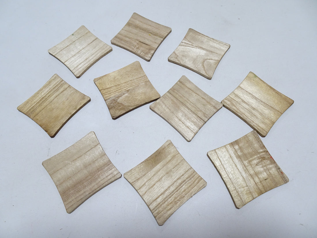 Vintage Japanese Wooden Thread Spools 10sets 17455