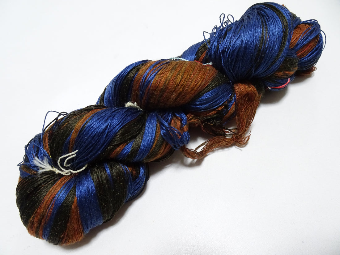 Japanese Vintage Silk Thread Embroidery 16623