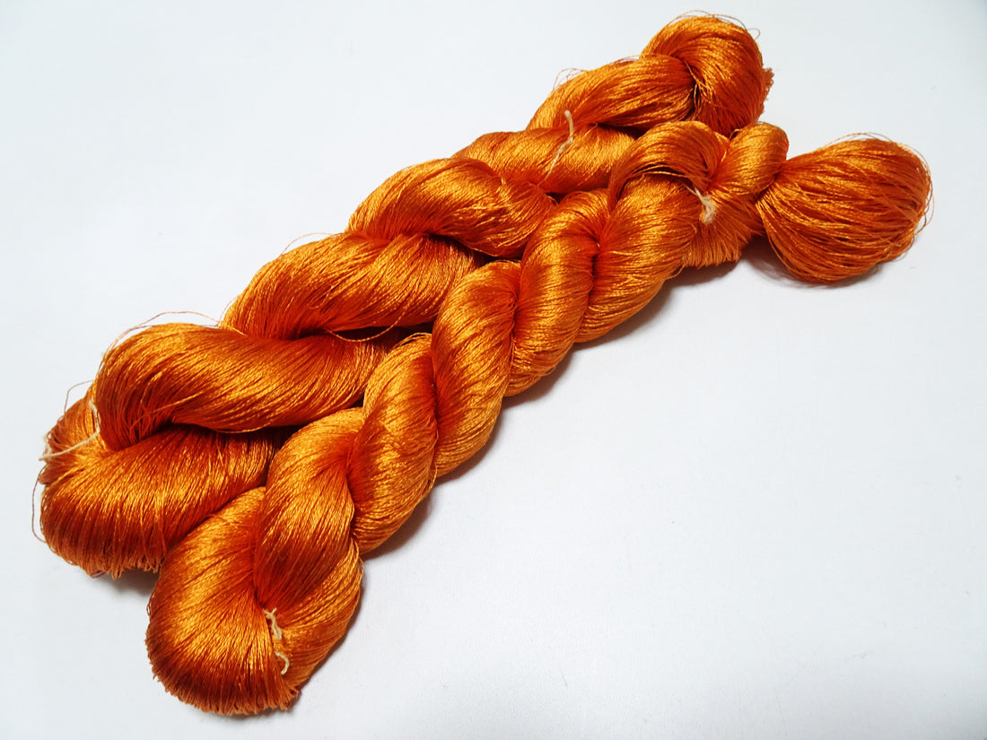 Japanese Vintage Twisted Silk Thread 2sets Embroidery 16958
