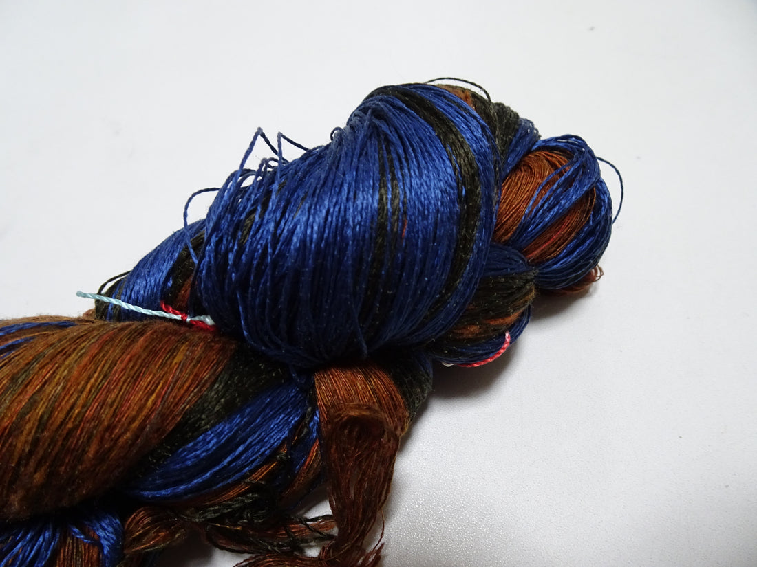 Japanese Vintage Silk Thread Embroidery 16623