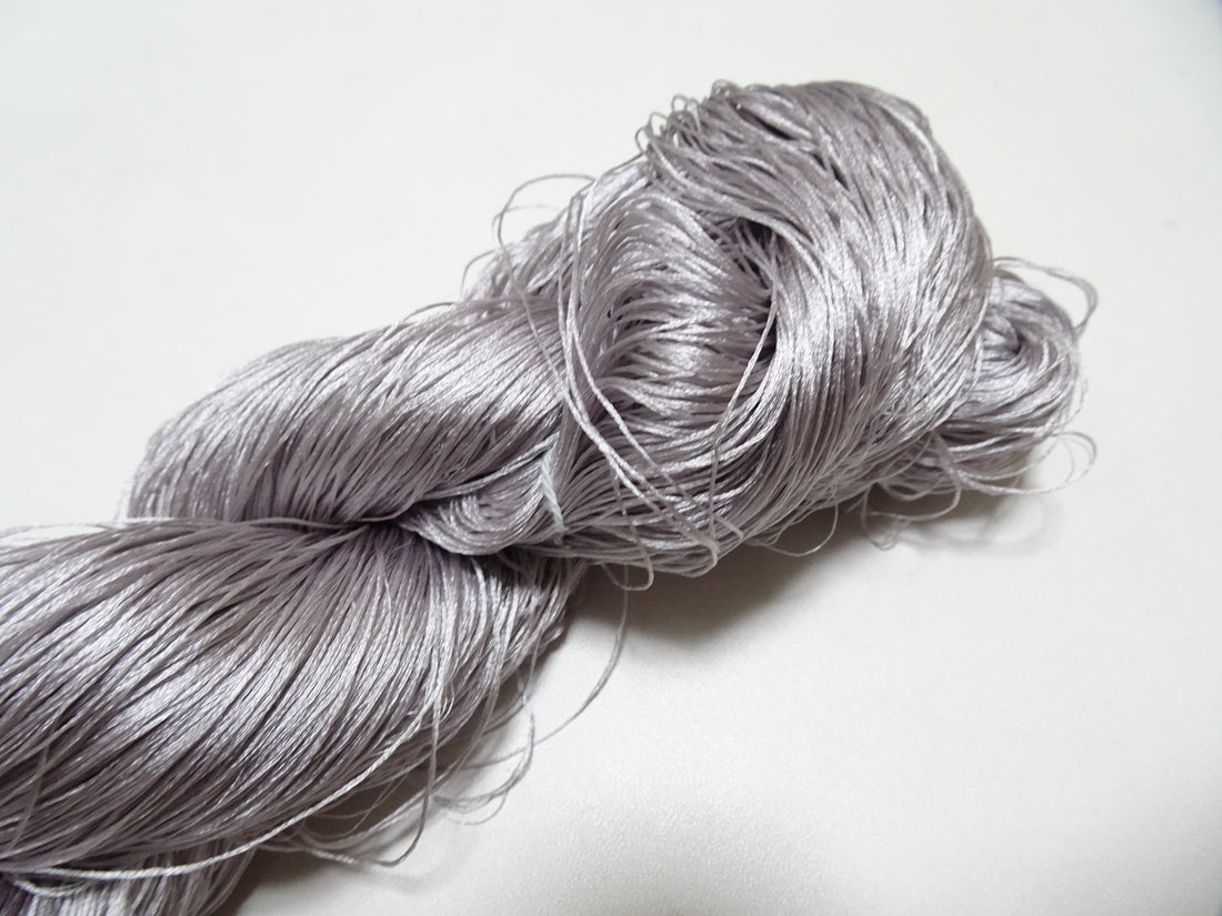 Japanese Vintage 6 Loose-Twist Silk Threads 19252