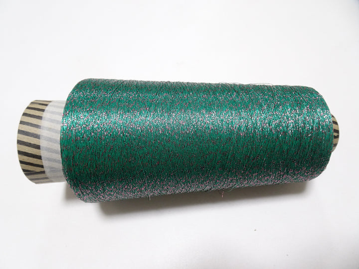 Super Special price! Japanese vintage metallic lame thread embroidery 5000M 9347