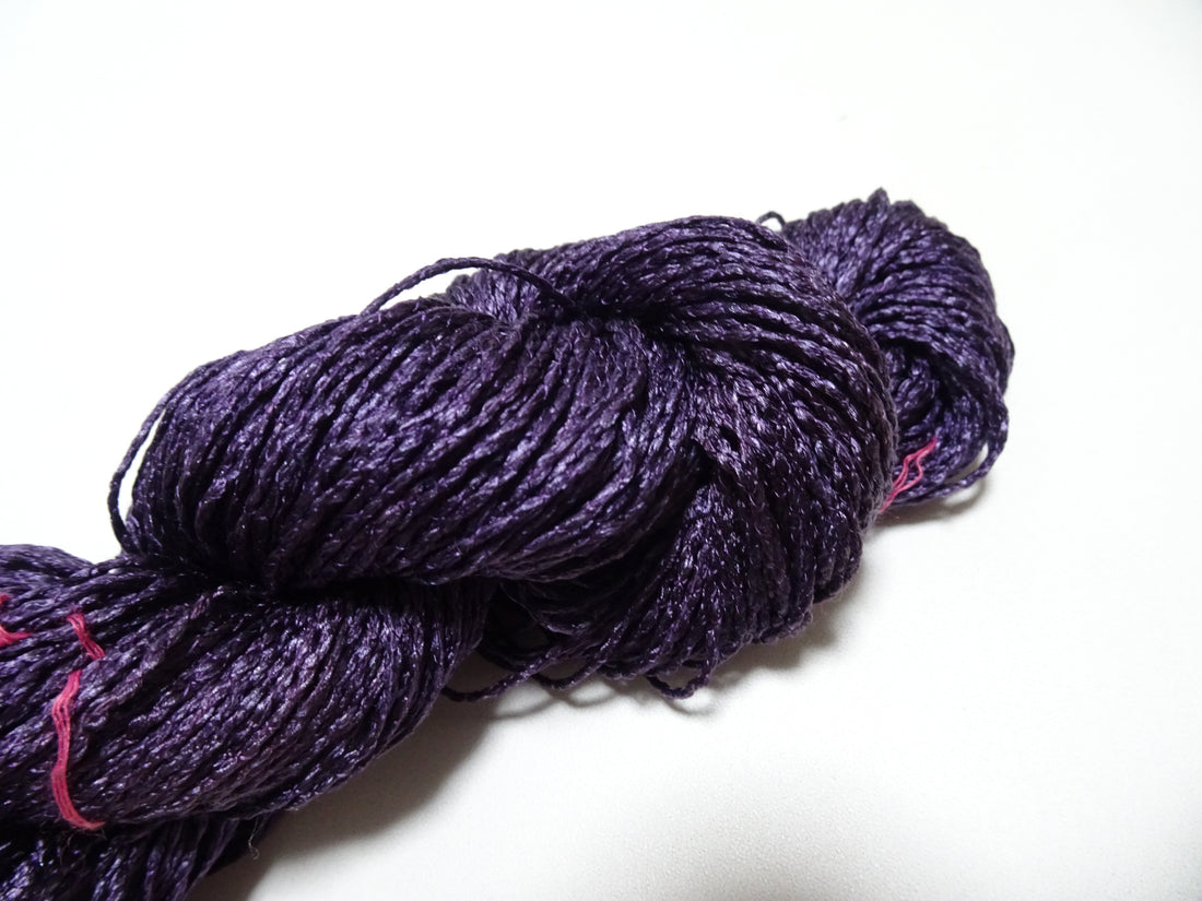 Japanese Tanaka Gen Silk – One-of-a-Kind Hand-Dyed Artistic Silk Thread, Rare Japanese Artisan Yarn, Limited Stock 16512