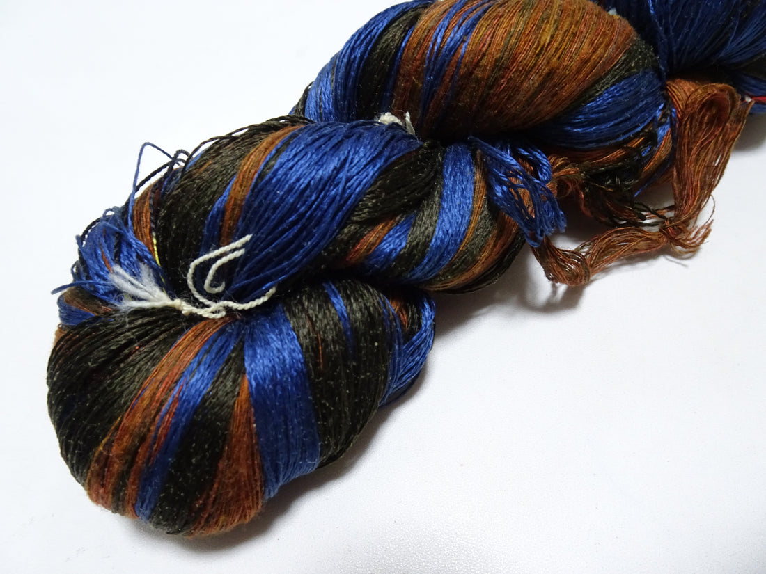 Japanese Vintage Silk Thread Embroidery 16623