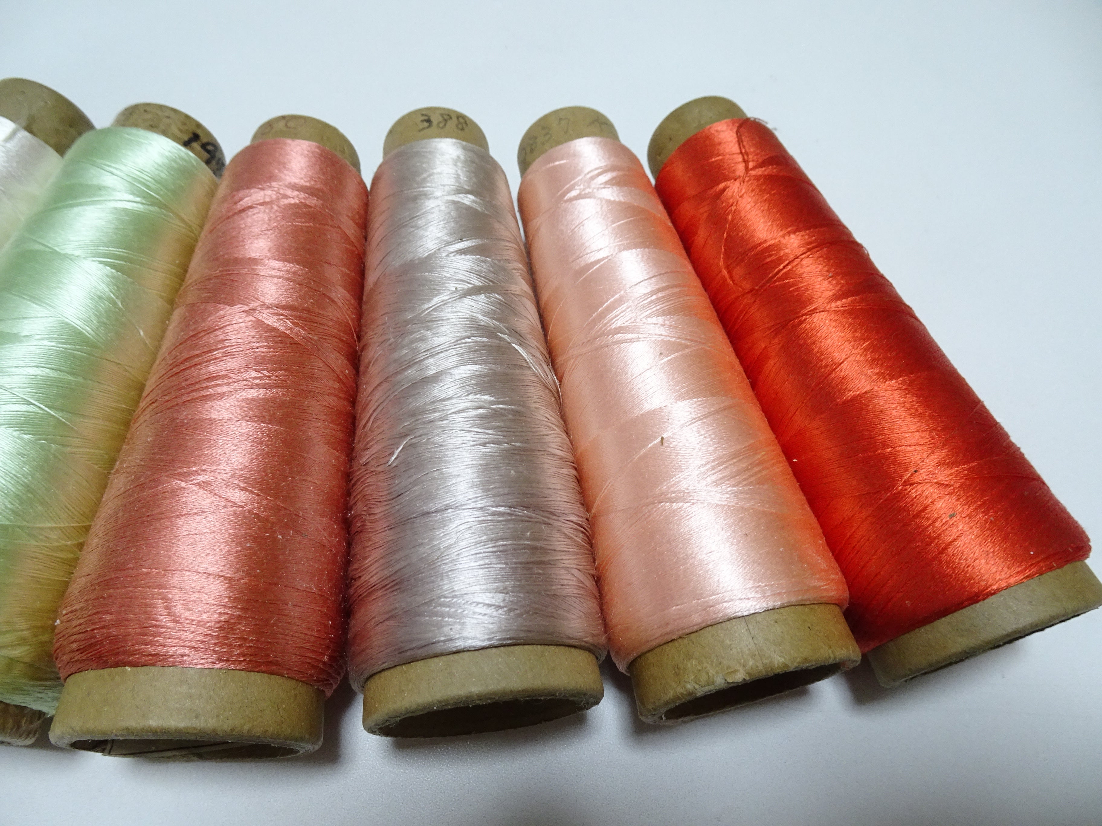 Special Price!! Japanese vintage silk thread 10sets embroidery Over 6,000 meters  16370