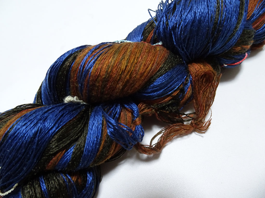 Japanese Vintage Silk Thread Embroidery 16623