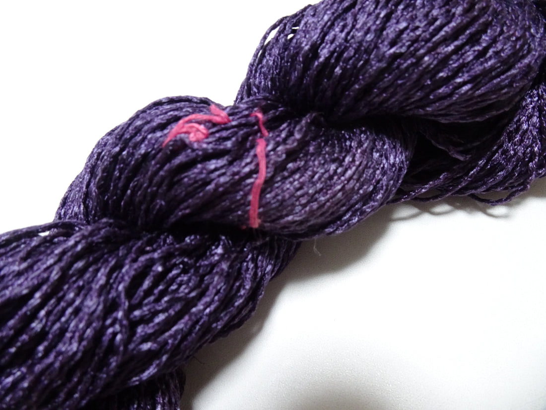 Japanese Tanaka Gen Silk – One-of-a-Kind Hand-Dyed Artistic Silk Thread, Rare Japanese Artisan Yarn, Limited Stock 16512