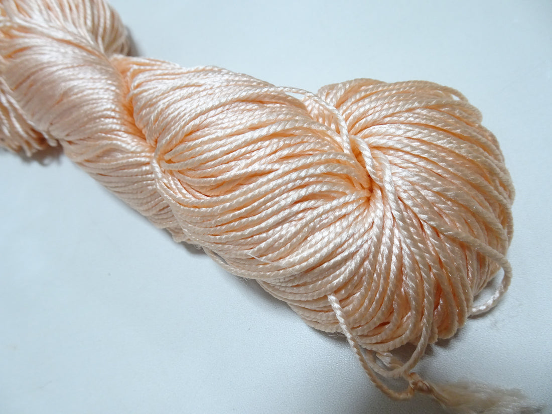 Japanese Tanaka Gen Silk – One-of-a-Kind Hand-Dyed Artistic Silk Thread, Rare Japanese Artisan Yarn, Limited Stock 19117