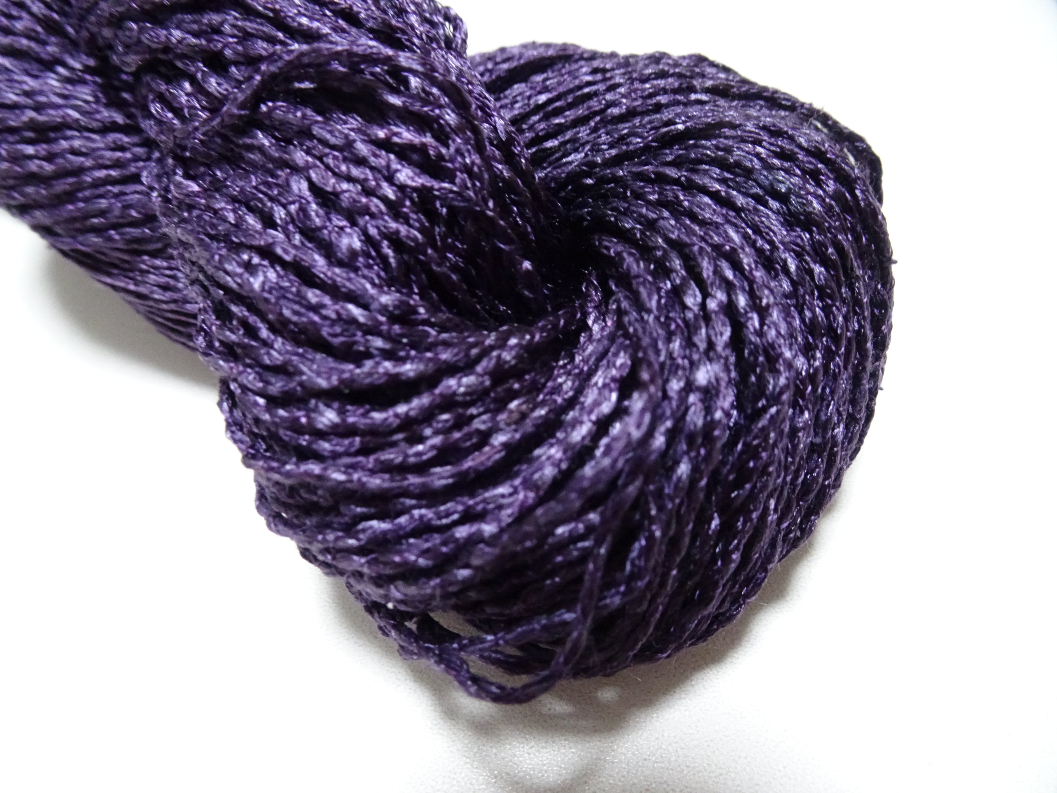 Japanese Tanaka Gen Silk – One-of-a-Kind Hand-Dyed Artistic Silk Thread, Rare Japanese Artisan Yarn, Limited Stock 16512
