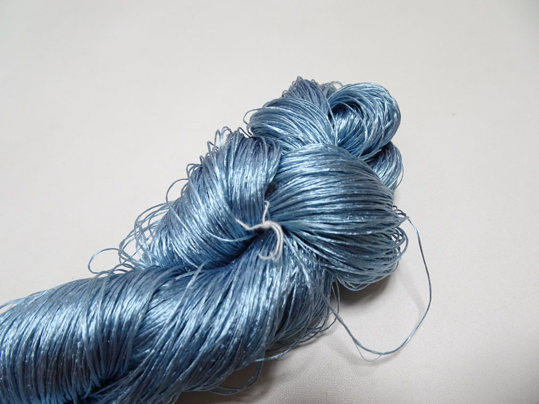 Japanese Vintage loose Twisted Silk Thread Embroidery 14542