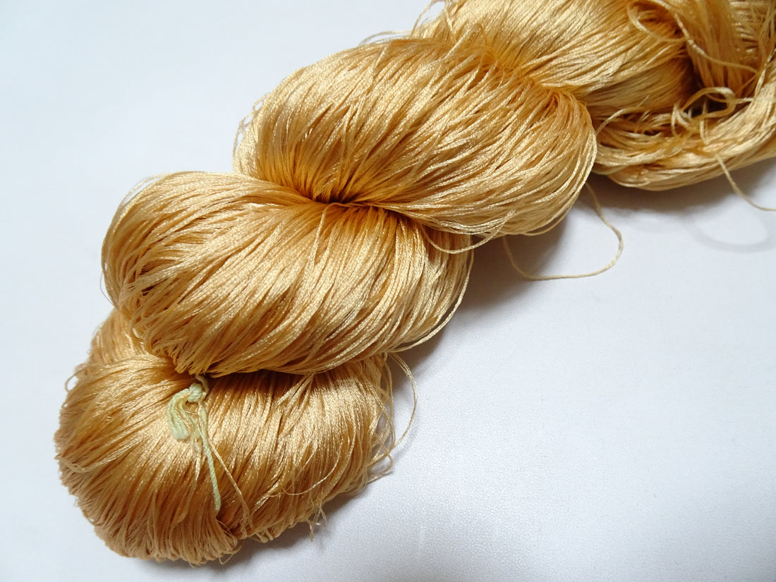 Japanese Vintage 6 Loose-Twist Silk Threads 19253