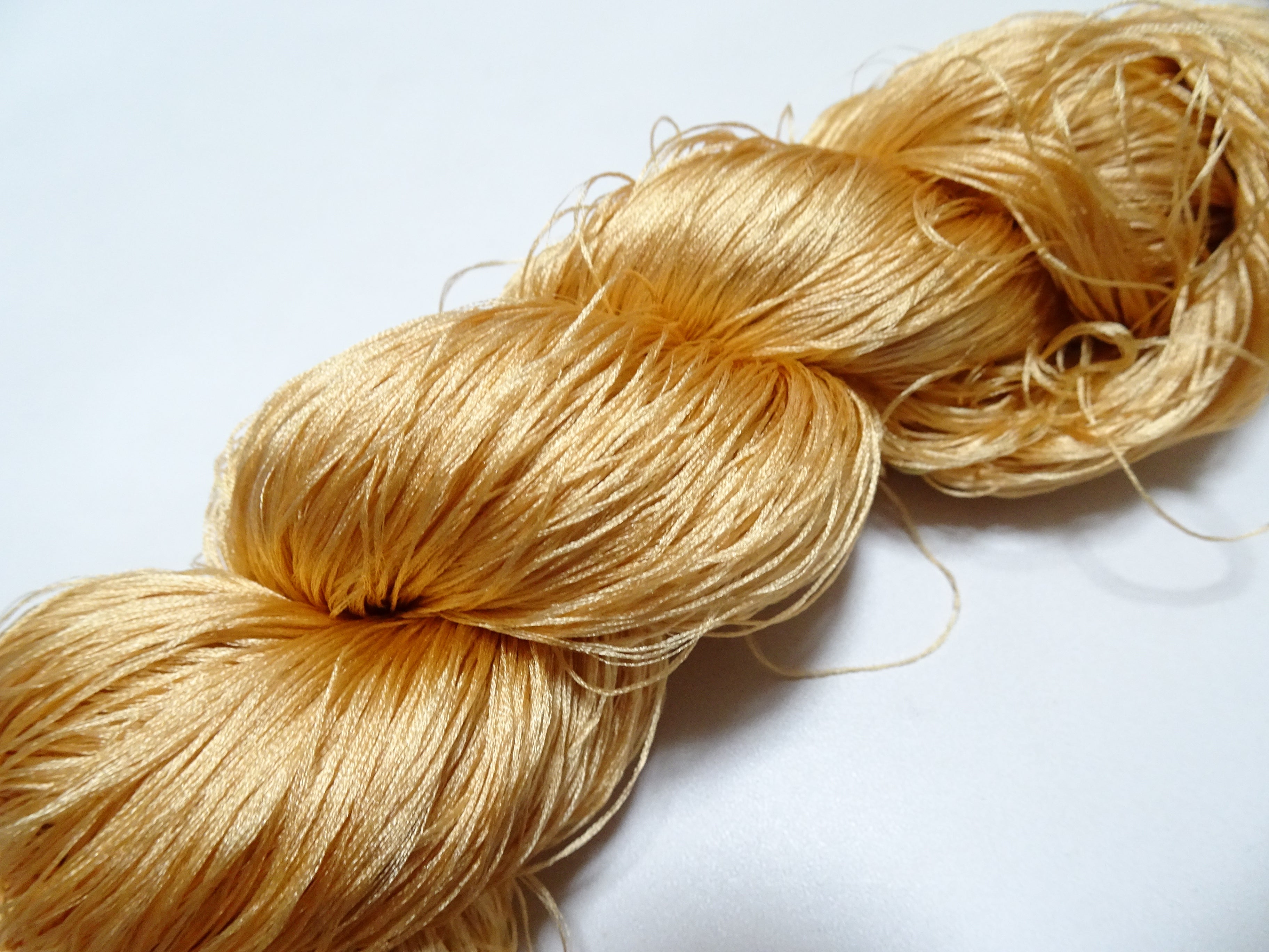Japanese Vintage 6 Loose-Twist Silk Threads 19253
