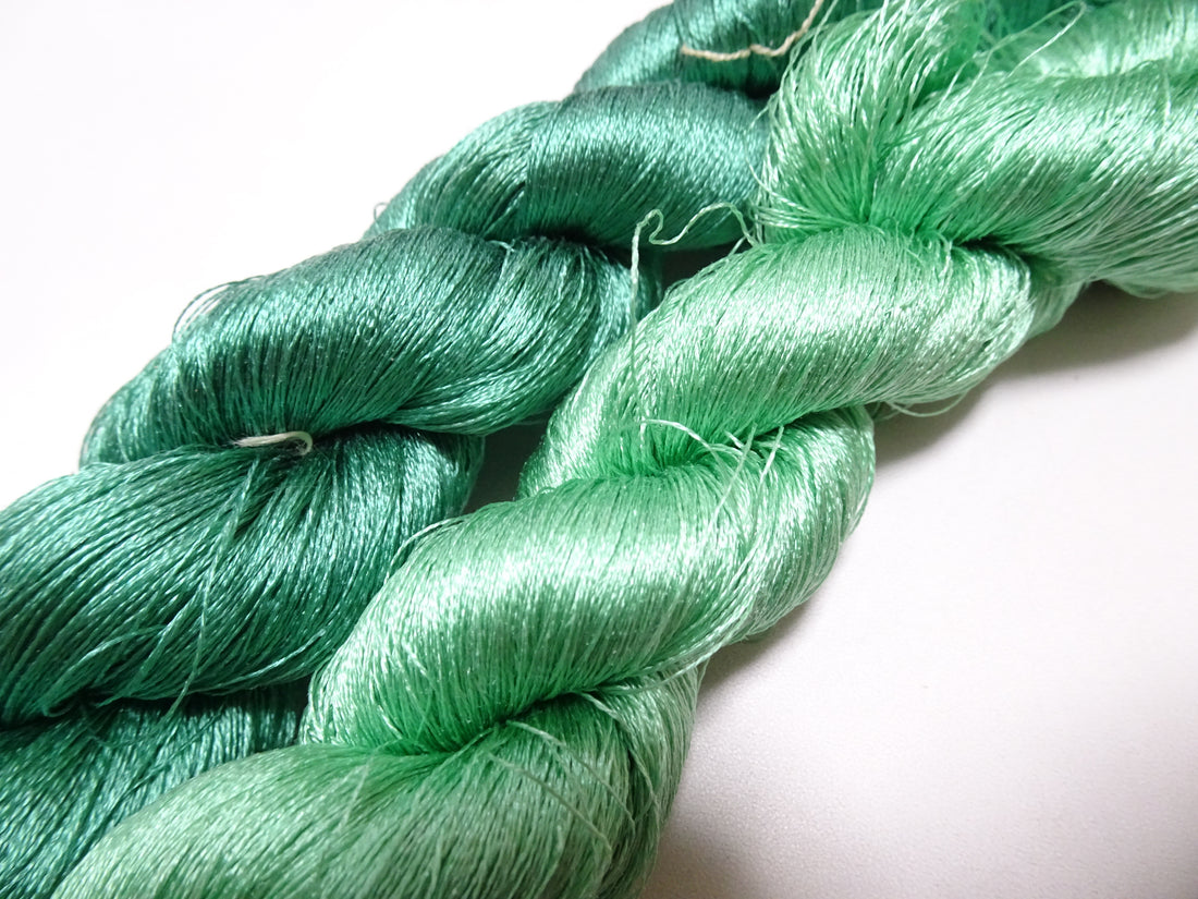 Japanese Vintage Twisted Silk Thread 2sets Embroidery 16959