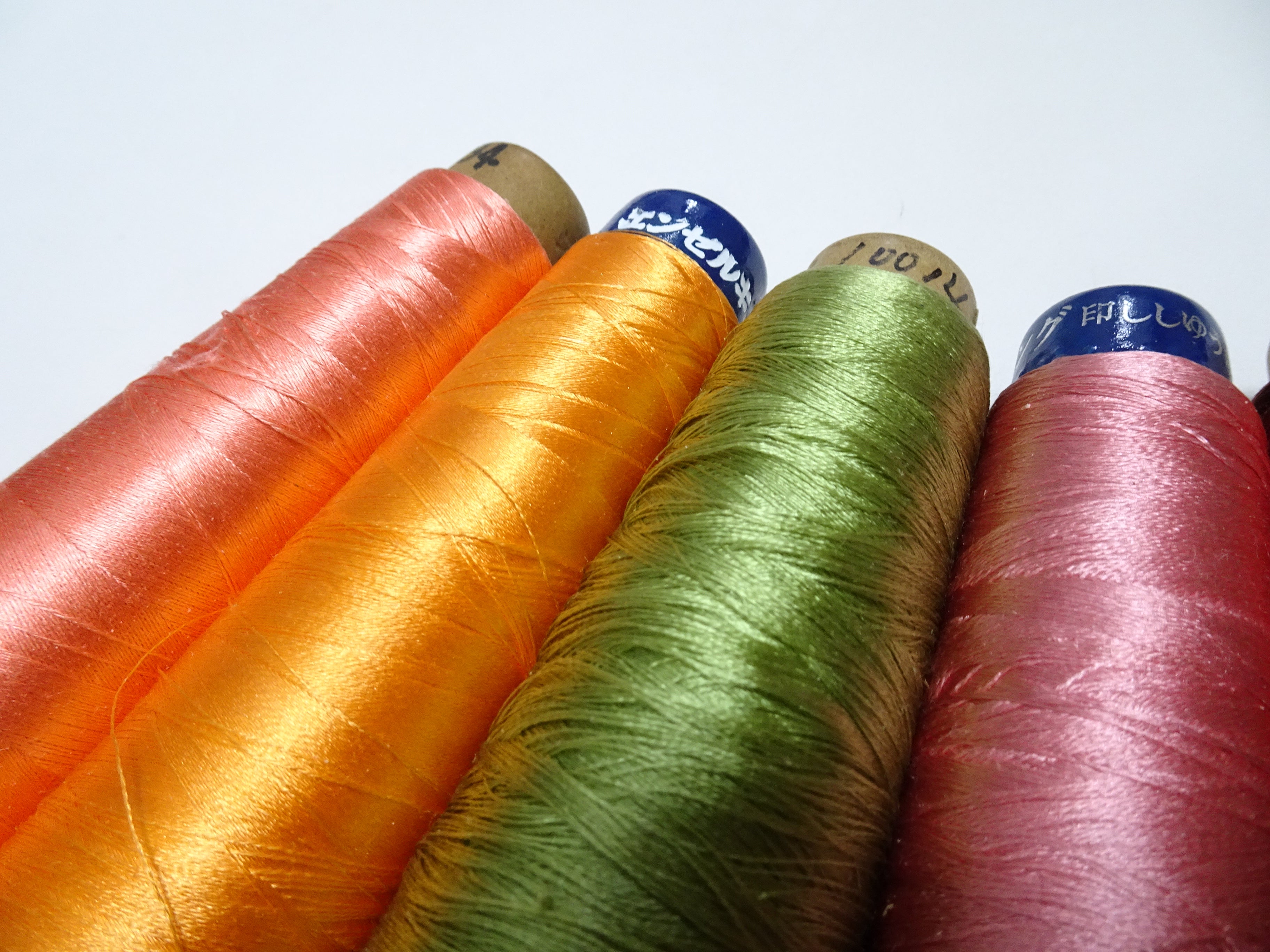 Special Price!! Japanese vintage silk thread 10sets embroidery Over 6,000 meters  16371