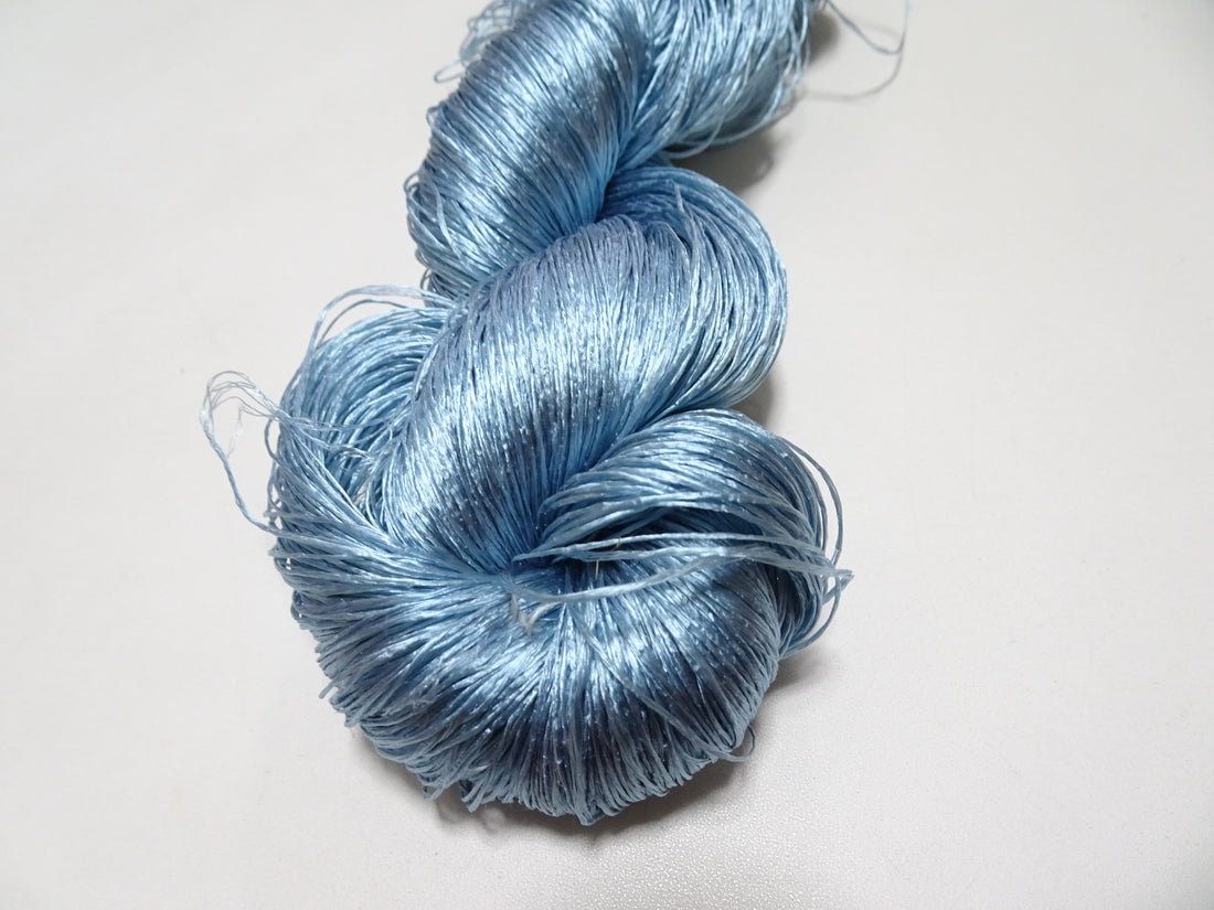 Japanese Vintage loose Twisted Silk Thread Embroidery 14542