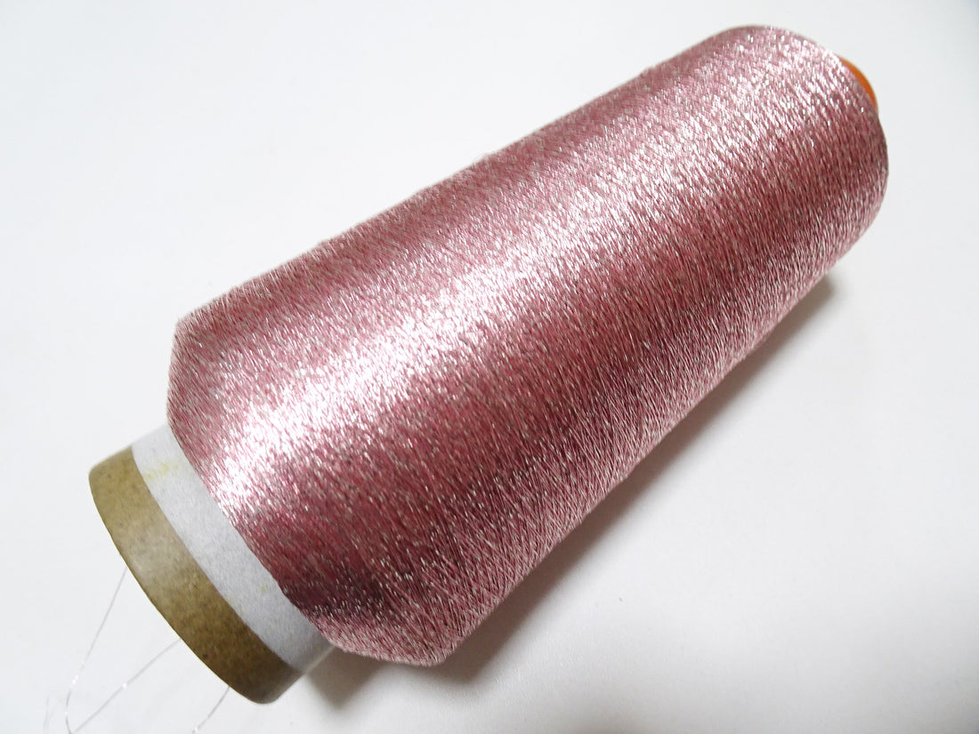 Super Special price! Japanese vintage metallic lame thread embroidery 5000M 9349