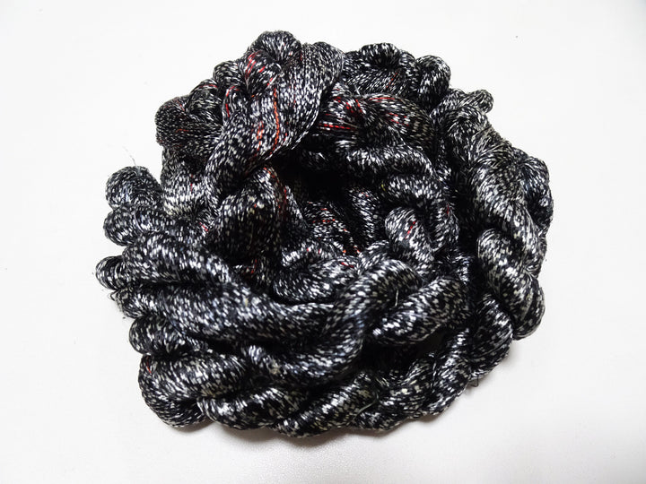 Japanese Vintage Super Rare Mud Dyeing kasuri loose Twisted Silk Thread Sets Embroidery & weave 13421