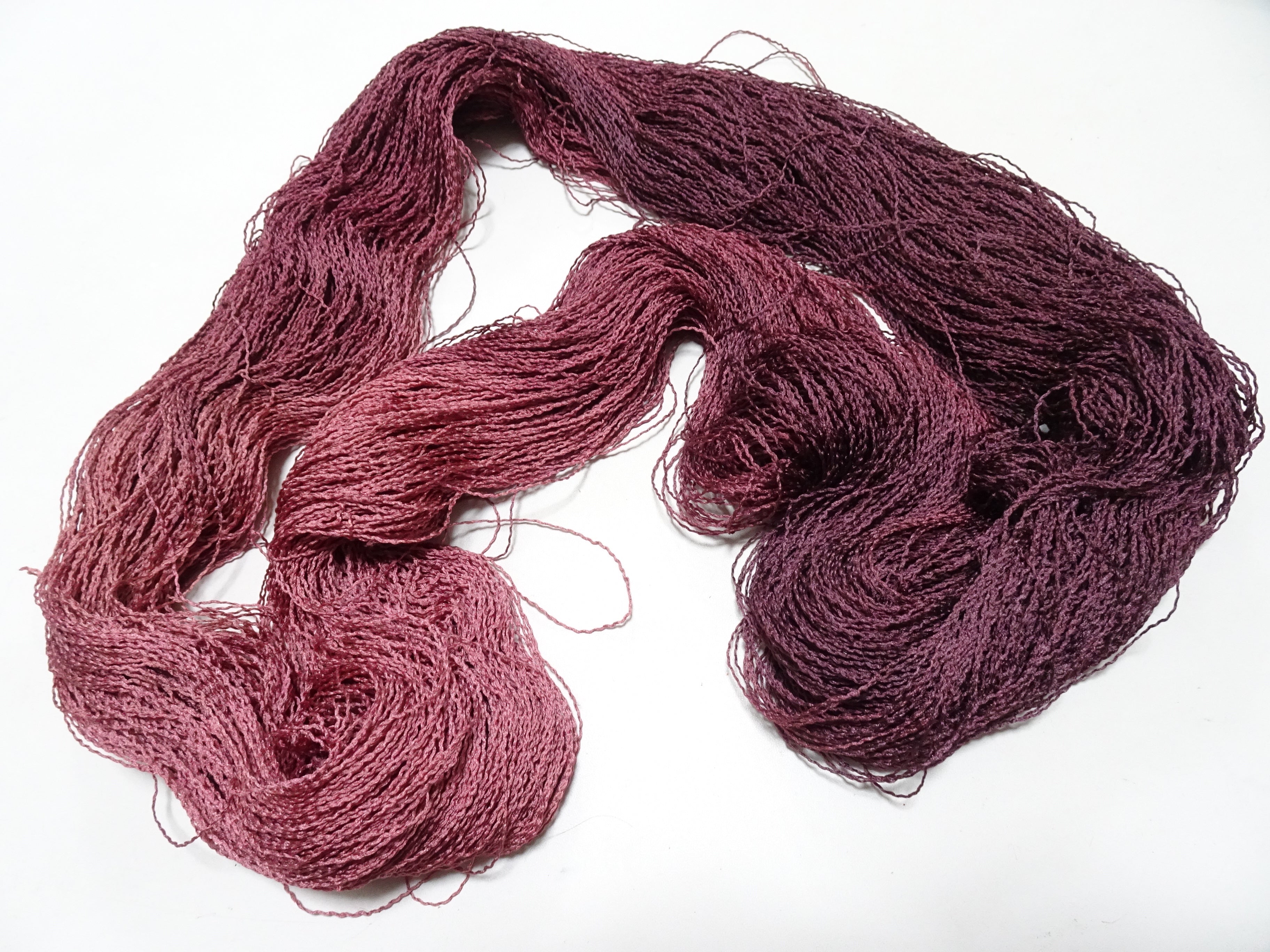 Japanese Tanaka Gen Silk – One-of-a-Kind Hand-Dyed Artistic Silk Thread, Rare Japanese Artisan Yarn, Limited Stock 19119