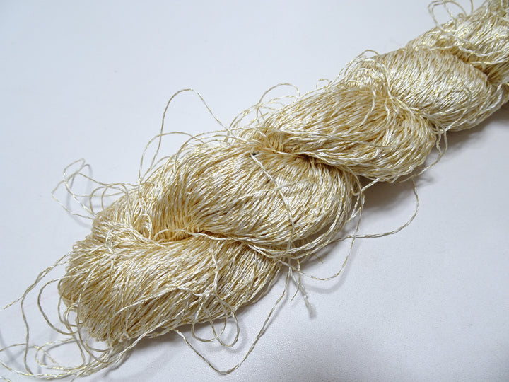 Japanese vintage high class rare silk thread Mixture of Gold embroidery 9522