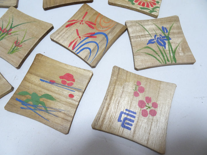 Vintage Japanese Wooden Thread Spools 10sets 17458