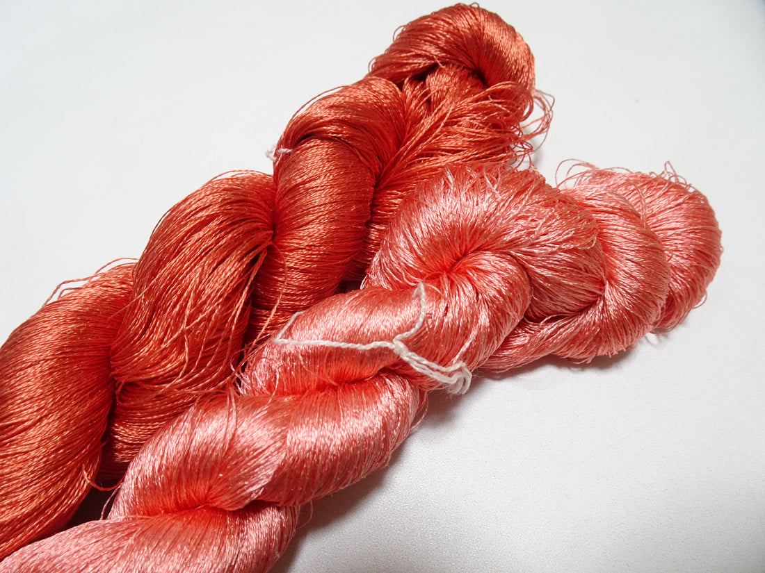 Japanese Vintage Twisted Silk Thread 2sets Embroidery 16960