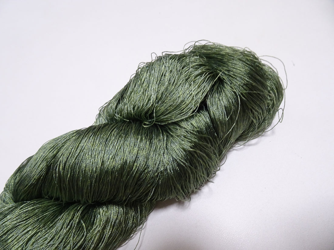 Japanese vintage silk thread embroidery 8583