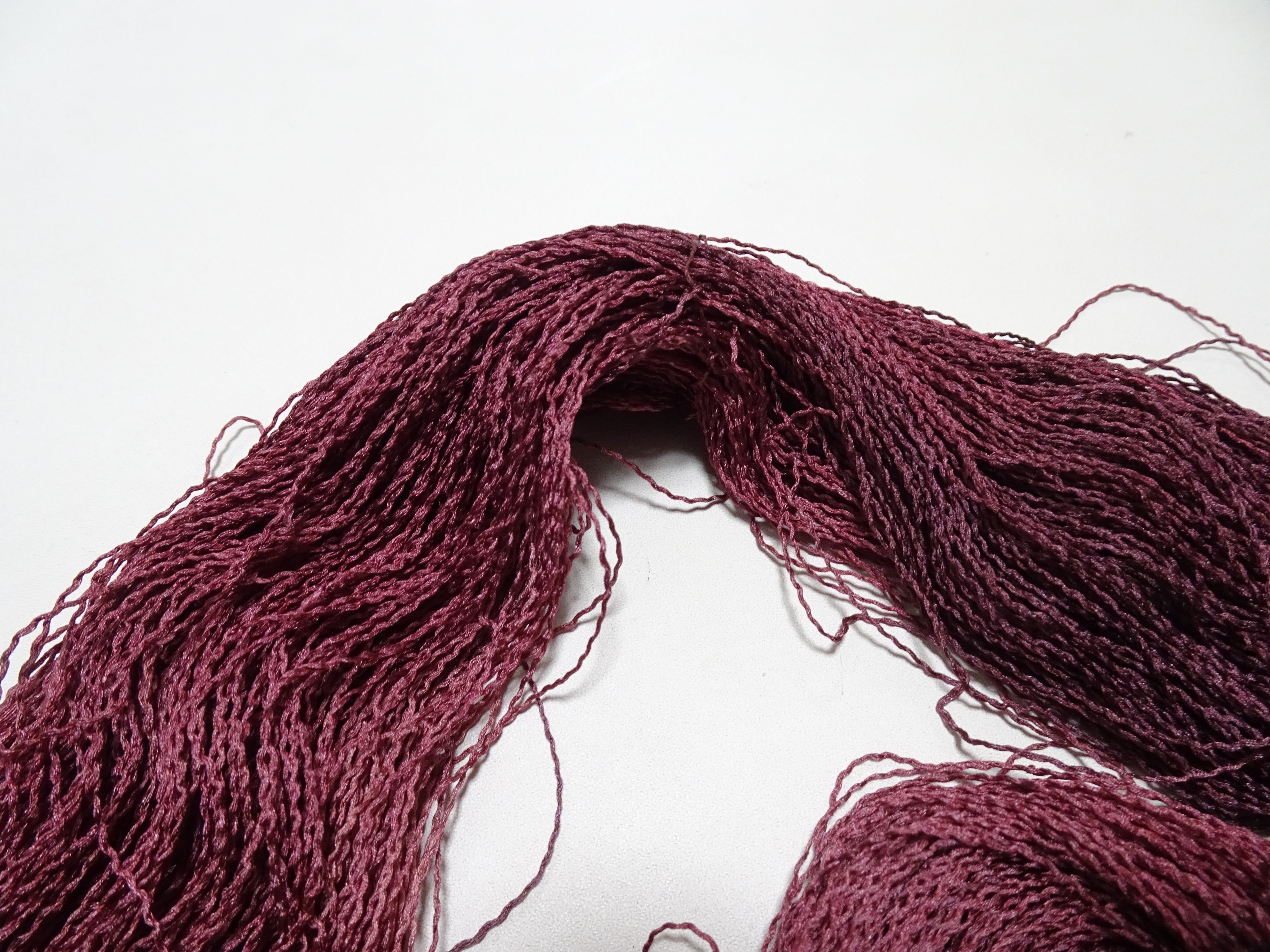 Japanese Tanaka Gen Silk – One-of-a-Kind Hand-Dyed Artistic Silk Thread, Rare Japanese Artisan Yarn, Limited Stock 19119