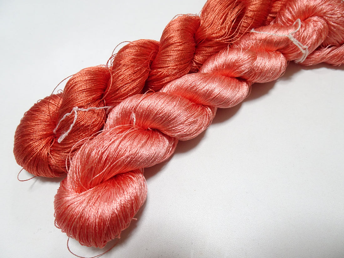 Japanese Vintage Twisted Silk Thread 2sets Embroidery 16960