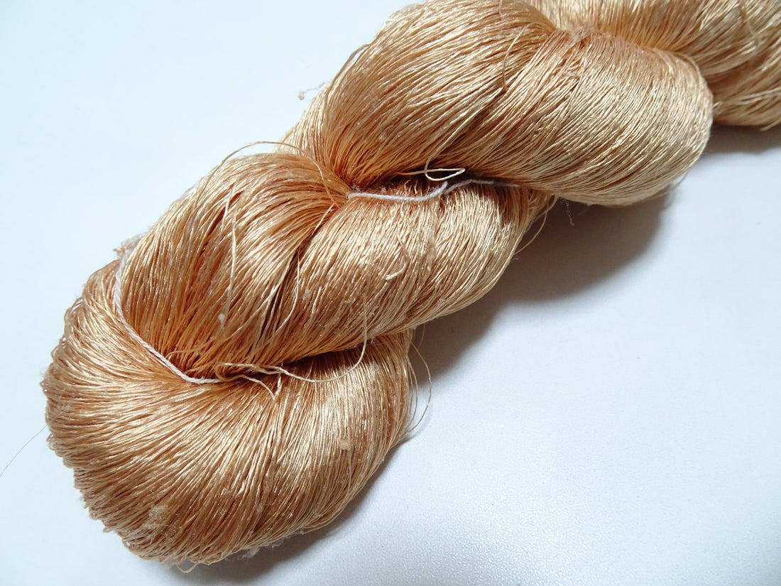 Japanese Vintage Twisted Silk Thread Embroidery 17137