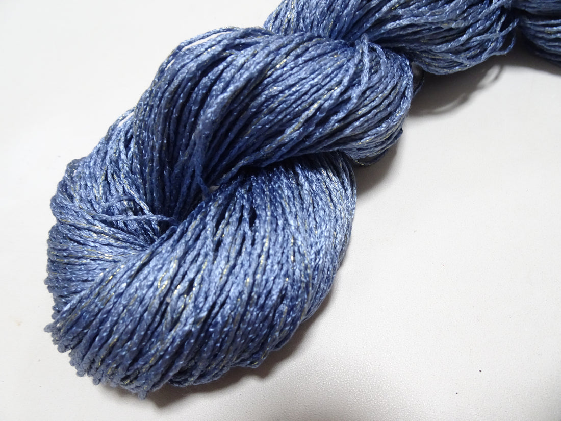 Japanese Tanaka Gen Silk – One-of-a-Kind Hand-Dyed Artistic Silk Thread, Rare Japanese Artisan Yarn, Limited Stock 16514