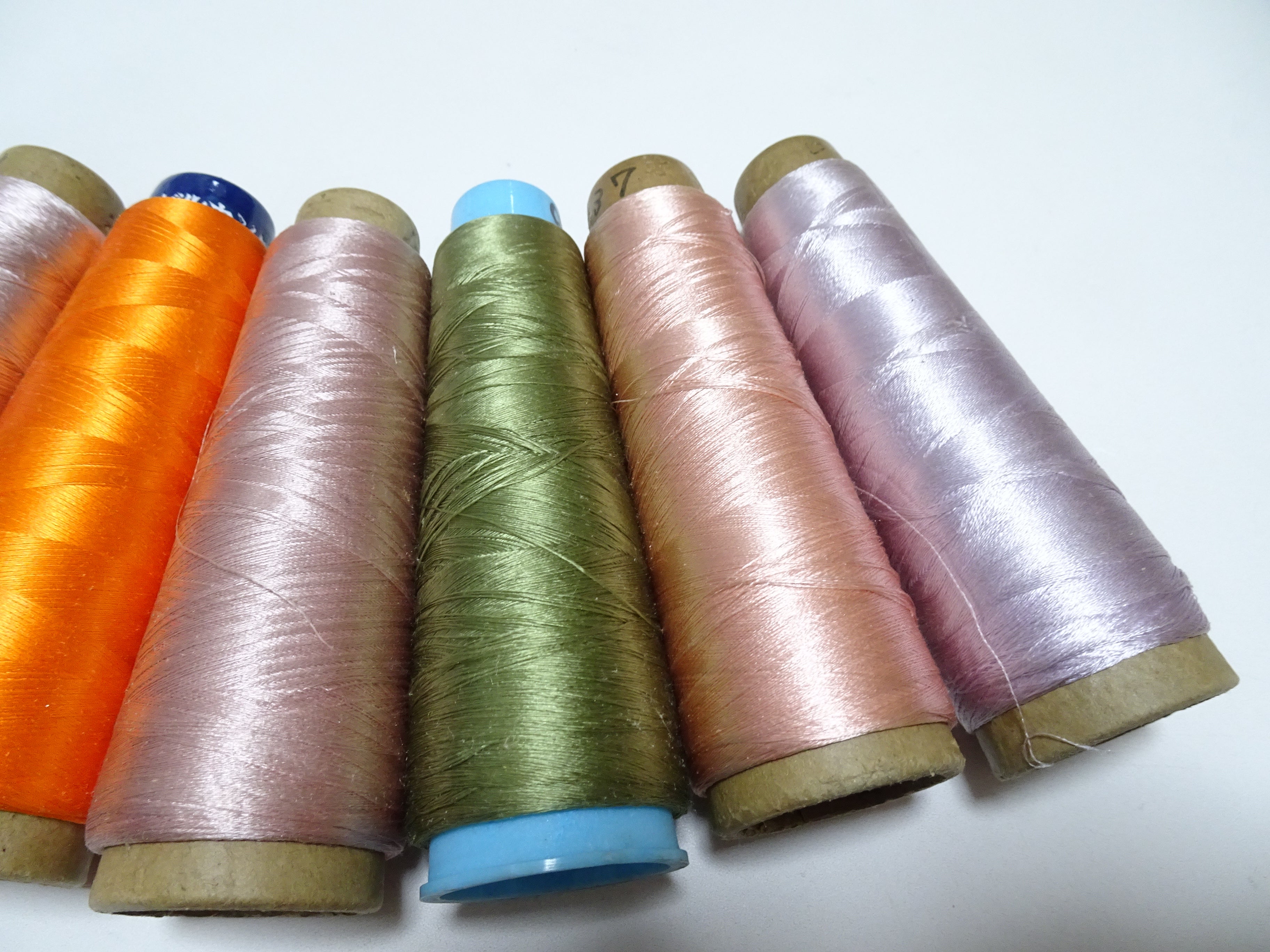 Special Price!! Japanese vintage silk thread 10sets embroidery Over 6,000 meters  16372