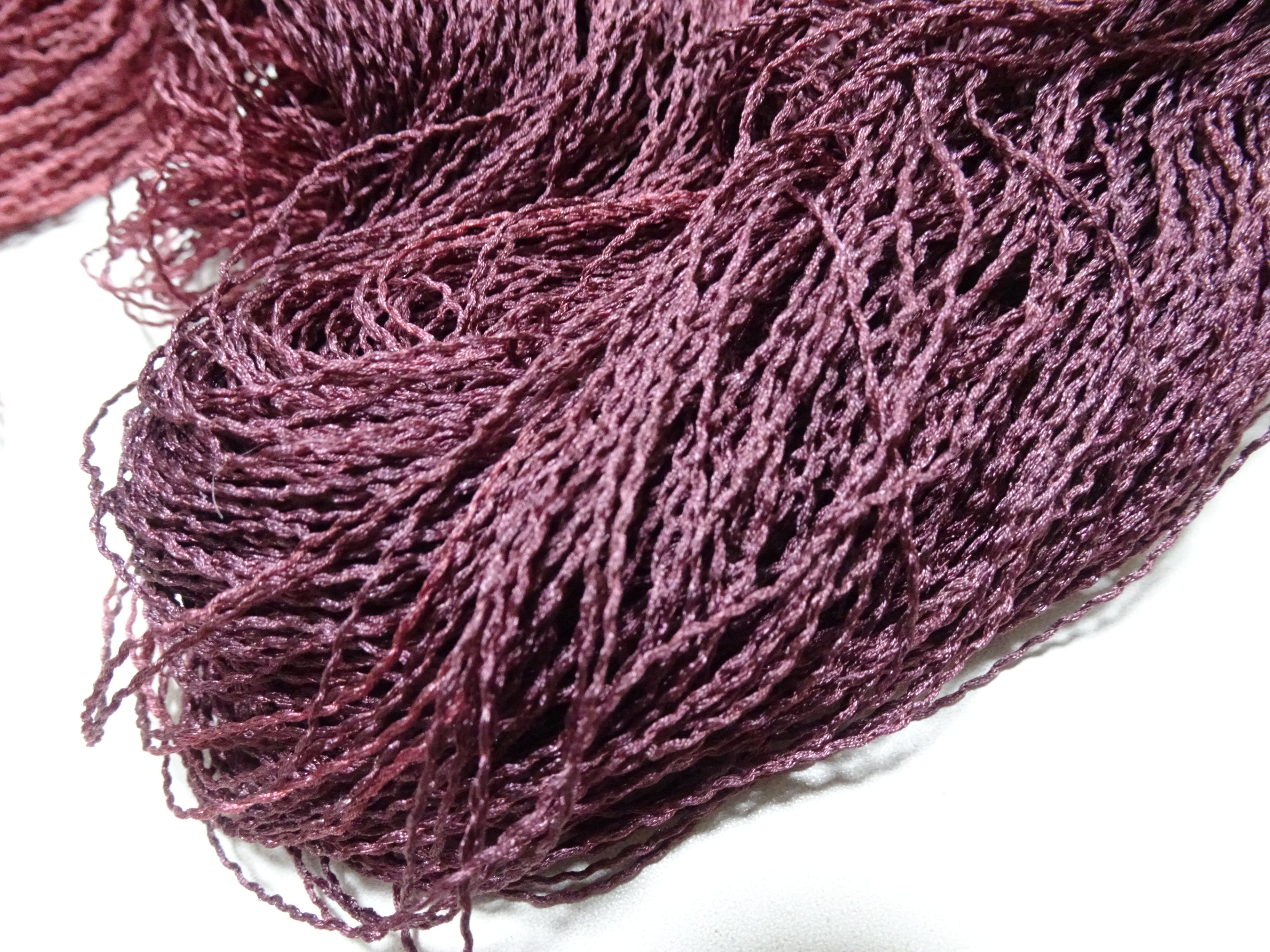 Japanese Tanaka Gen Silk – One-of-a-Kind Hand-Dyed Artistic Silk Thread, Rare Japanese Artisan Yarn, Limited Stock 19119