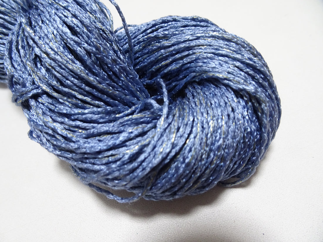 Japanese Tanaka Gen Silk – One-of-a-Kind Hand-Dyed Artistic Silk Thread, Rare Japanese Artisan Yarn, Limited Stock 16514