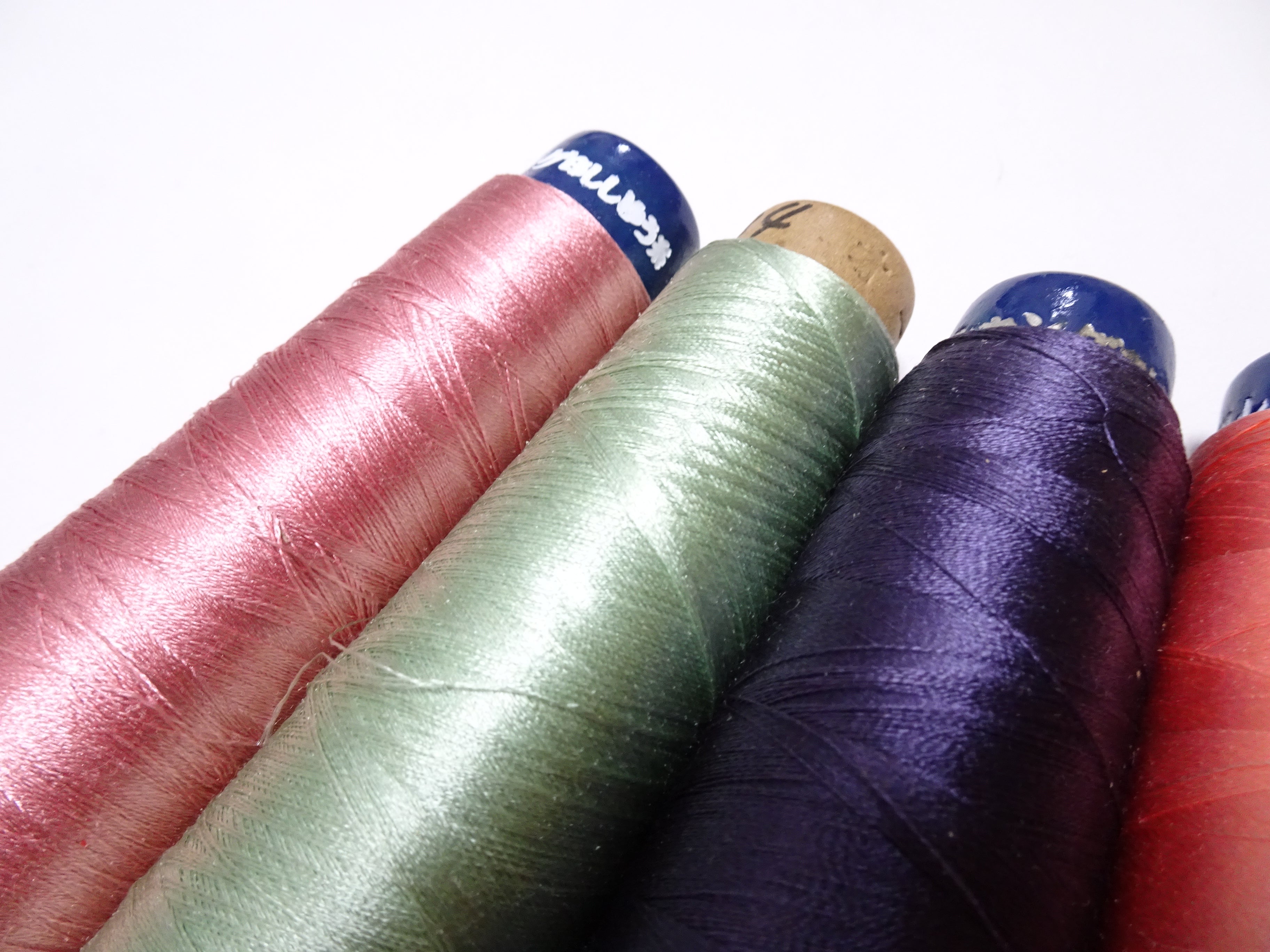 Special Price!! Japanese vintage silk thread 10sets embroidery Over 6,000 meters  16372