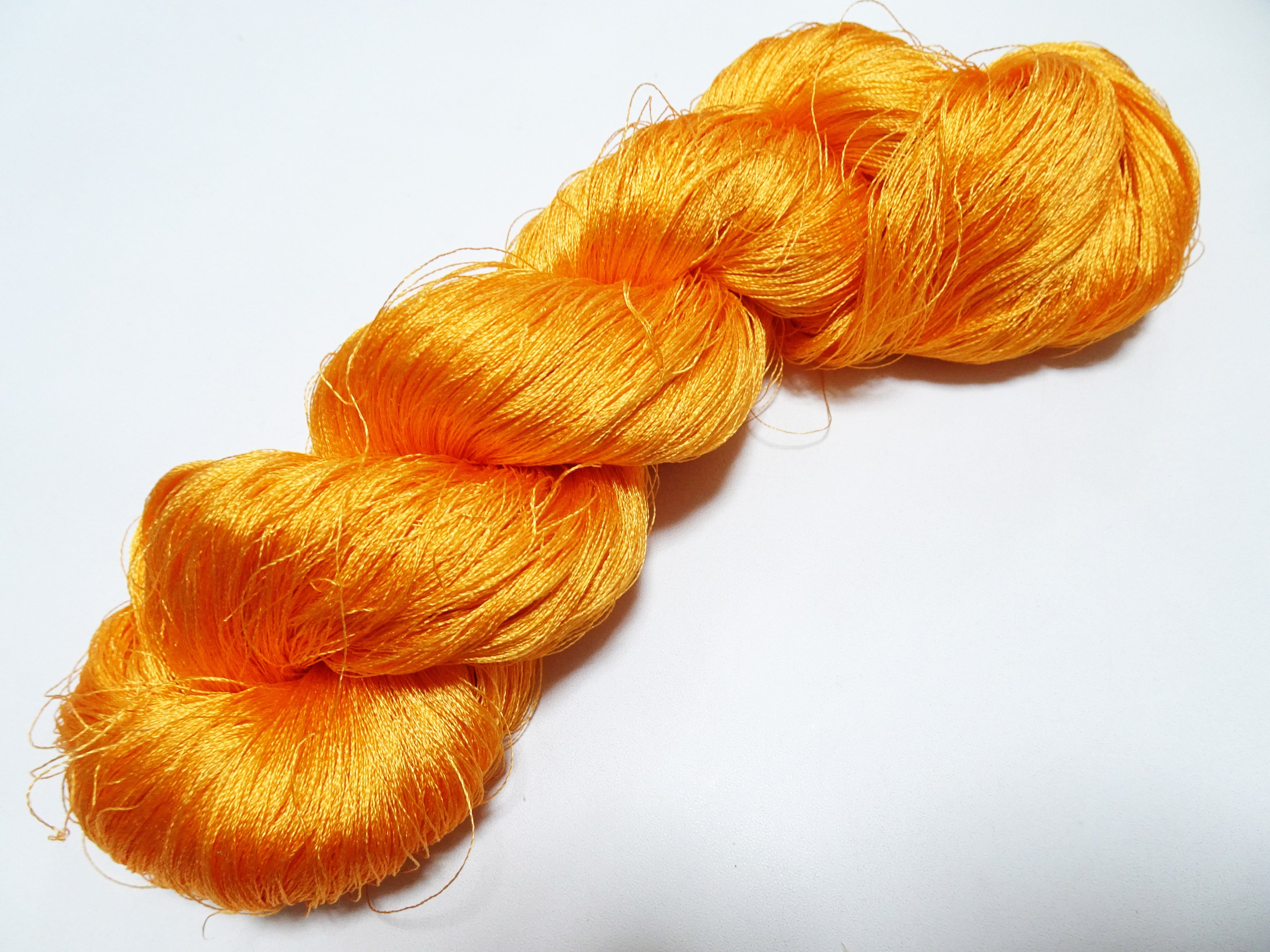 Japanese Vintage Twisted Silk Thread Embroidery 15378
