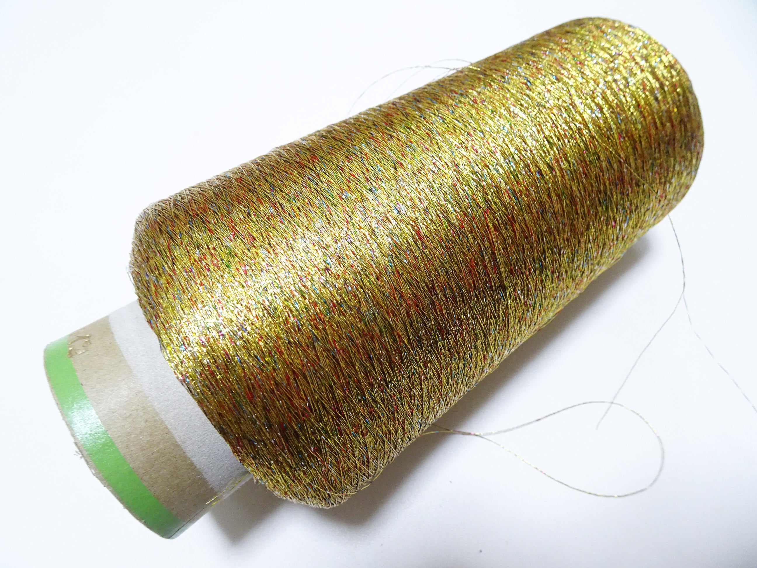 Super Special price! Japanese vintage metallic lame thread embroidery 5000M 9350