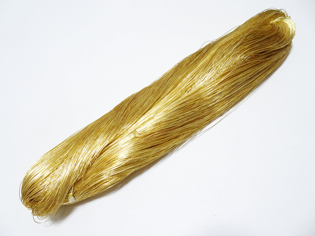 Japanese vintage Superb gold leaf thread  embroidery 8480  1000M  0.35mm